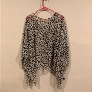 Leopard print Shawl